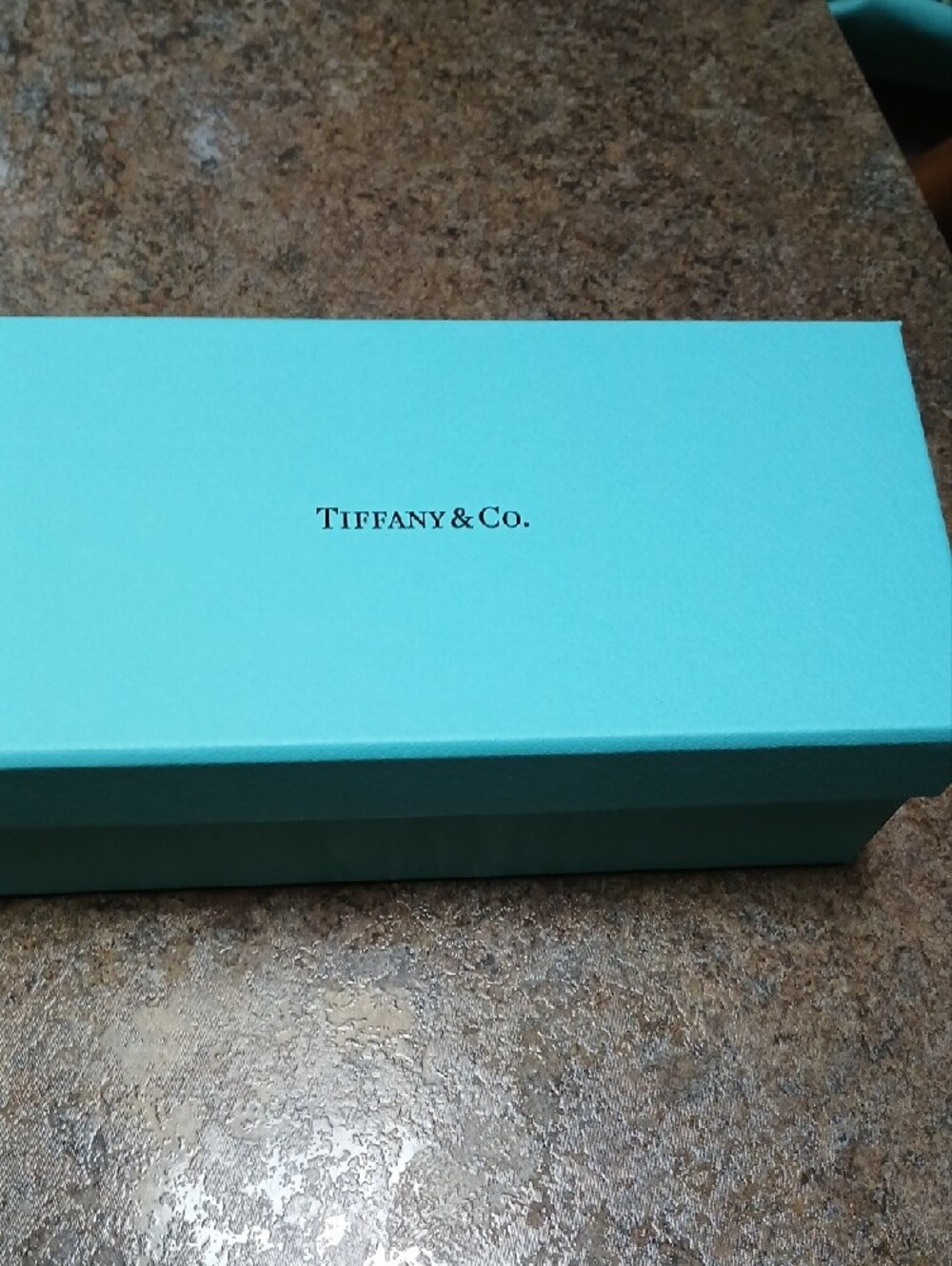 Tiffany & Co. Robin's Egg Blue Leather Clutch Eyeglass Case And Box For Glasses. - Picture 4 of 5